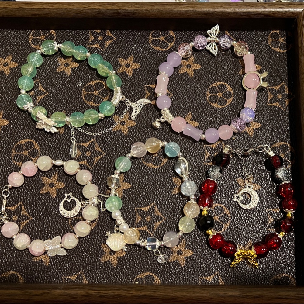 Chic Multicolor Beaded Bracelet Collection